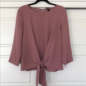 Ann Taylor Dusty Rose Blouse